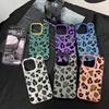 Блестящий цветной чехол с леопардовым принтом для Tecno Pova Spark Go 30C 20 7 Pova 6 Camon 40 30S 20 itel P36 A48 S23 Pro 4G 5G