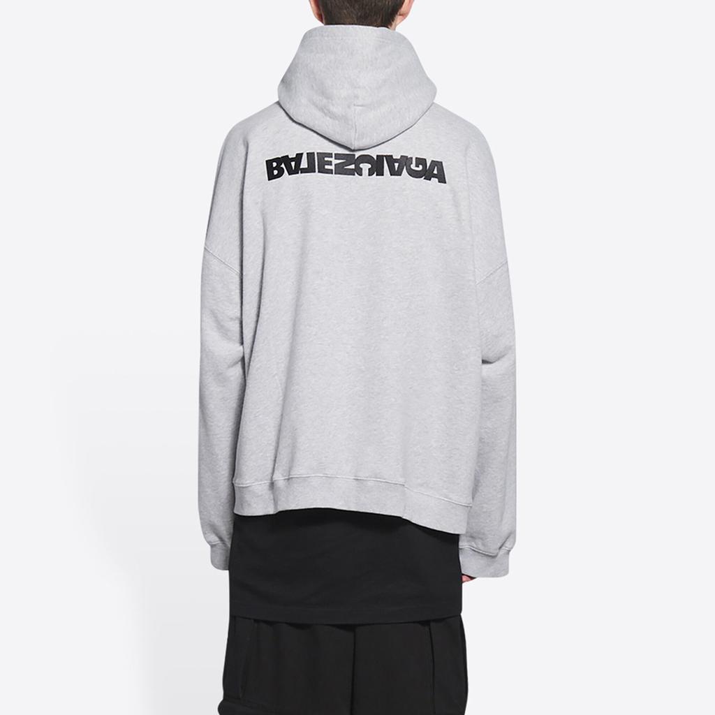 Balenciaga Толстовка Свободный крой Мужская Серая 674986TLVB41167