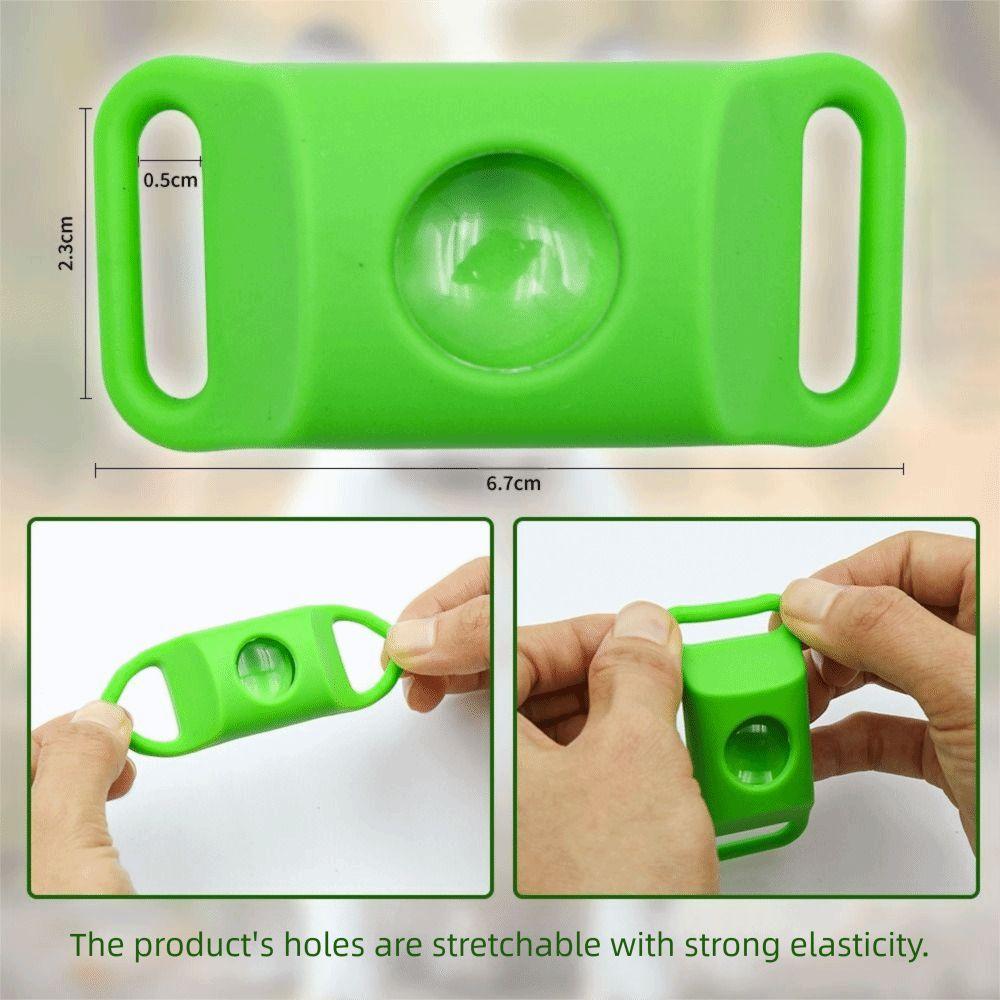 Силиконовый репеллент от насекомых для домашних животных, водонепроницаемый, без запаха, ошейник от блох для собак с запасным блоком, товары для животных