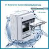 HT Waterproof Outdoor All-Plastic Surface-Mount Air Switch Box, 2-24 Circuits with DIN Rail