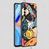 Cartoon Cute Cosmonaut Case For Realme C67 C63 C55 C53 C35 C25 C21 GT 2 3 5 6 10 11 12 13 Pro Plus 5G Soft TPU Phone Cover Capas