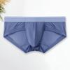 Men Panties Solid Color Quick Dry Breathable U Convex Bulge Pouch Anti-septic Thin