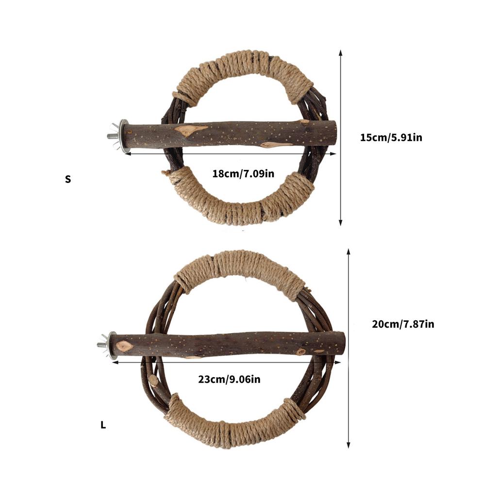 Деревянная жердочка для птиц, жердочка для клетки с винтом, игровой стенд, жердочка для стачивания, аксессуары для клетки, развлечение для клетки, жевательная игрушка
