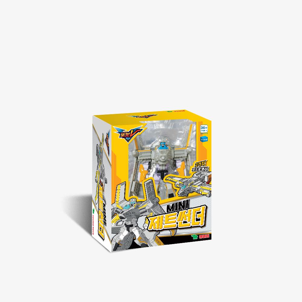 Young Toys Тобот V Мини Джет Гром Трансформирующийся Робот Фигурка