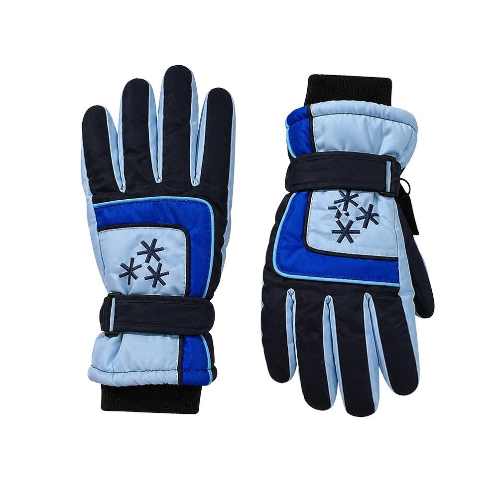 Non-slip Snow Gloves Warm Kids Winter Mittens Fashion Children Ski Gloves Winter