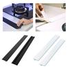 1pcs Stove Counter Gap Silicone Cover AdhesiveTape Dust Filler Heat Resistant Oil Dustproof Mat Kitchen Wall Stickers