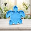 Easy DIY Paving Molds Reusable Sea Turtle Stepping Stone Mold for Garden Art, Oceans Theme Concrete Casting Tools Paver Mold, Giant Silicone