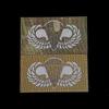 Aviation Pilot Insignia Embroidered Velcro Armband Patch - Tactical Military Fan Morale Badge