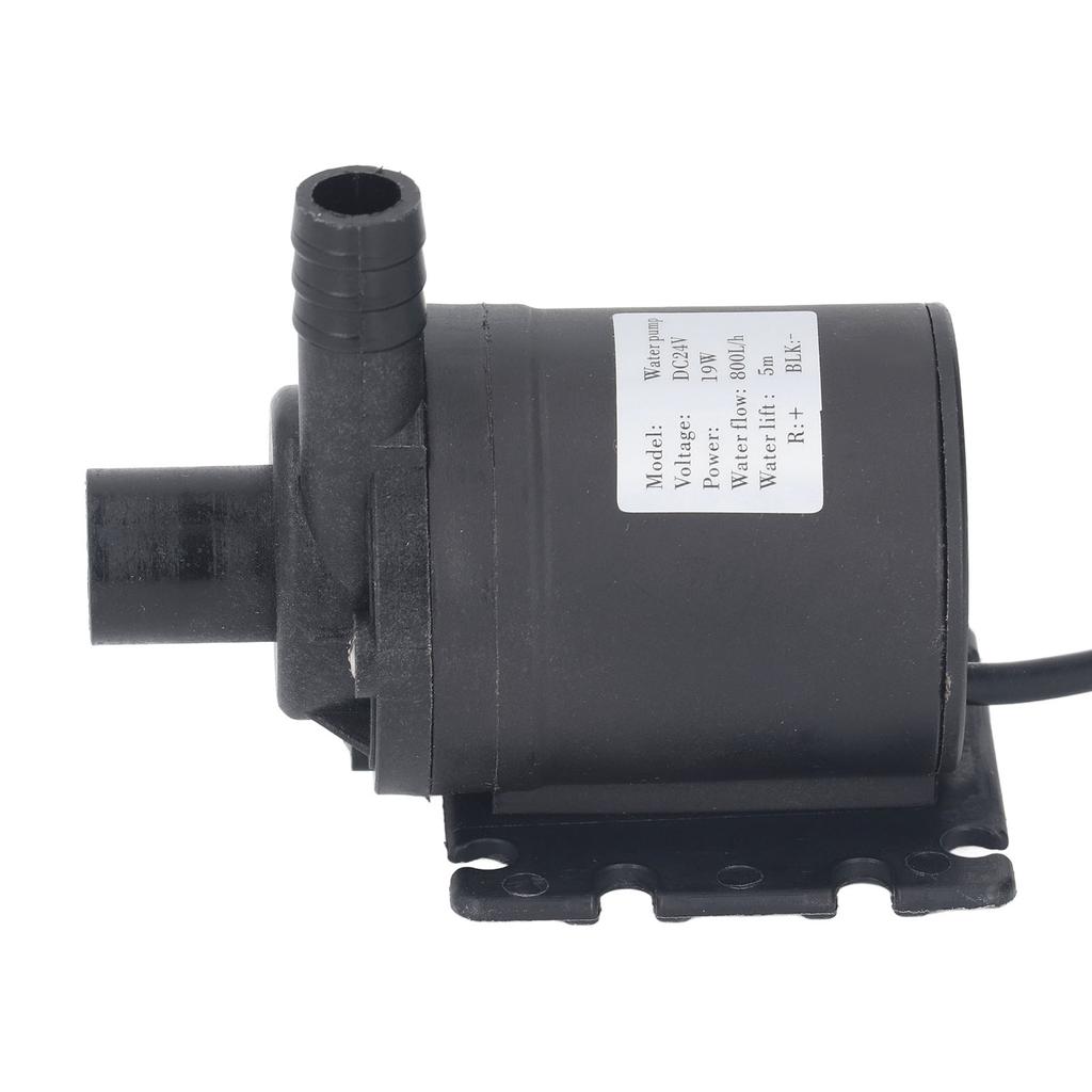 Submersible Pump 200GPH 800L/H Silent Water Pump for Fountain Pond Aquarium 5 Meter Lift DC24V