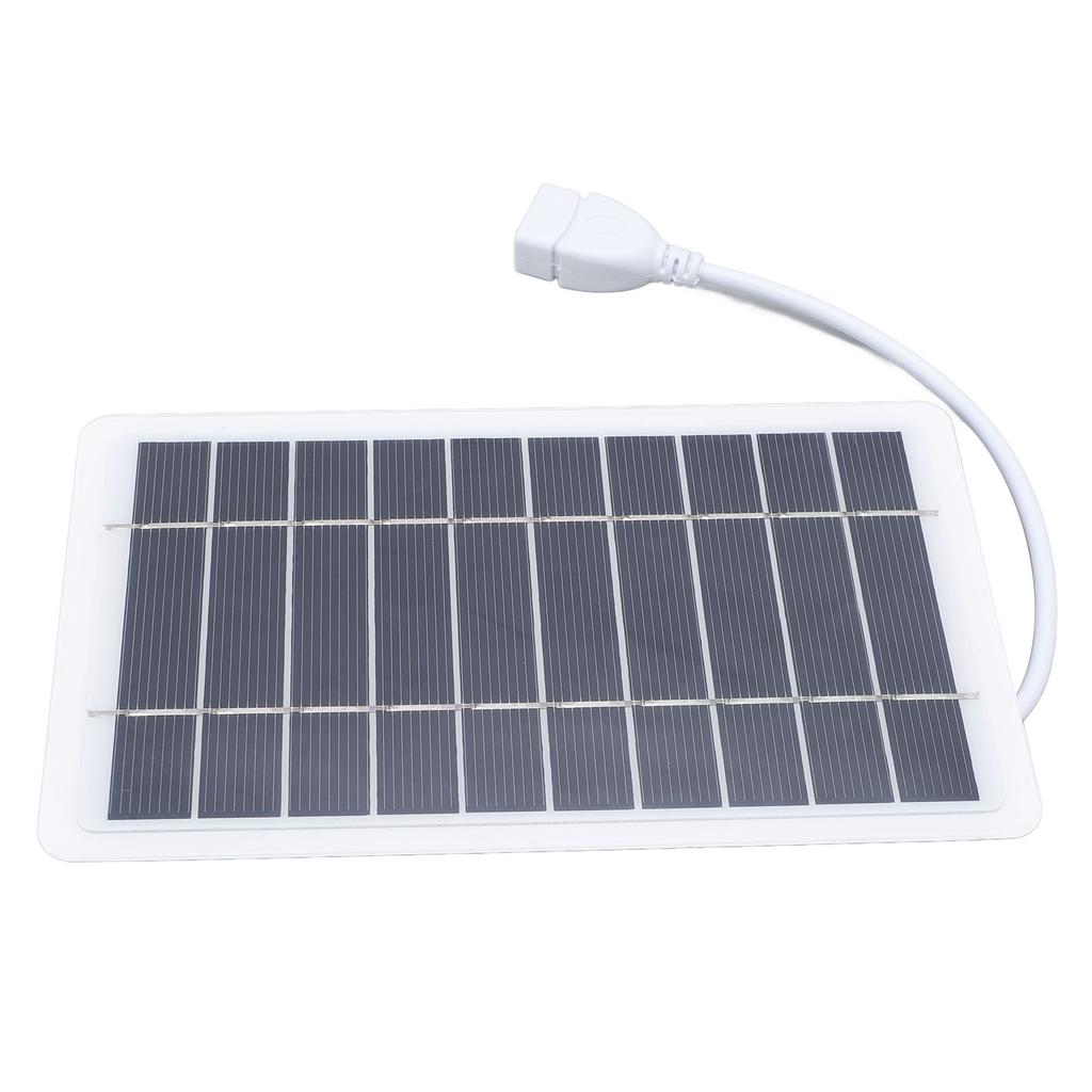 Солнечная панель Power Bank 2 USB-выхода Высокоэффективная монокристаллическая кремниевая солнечная панель Телефон