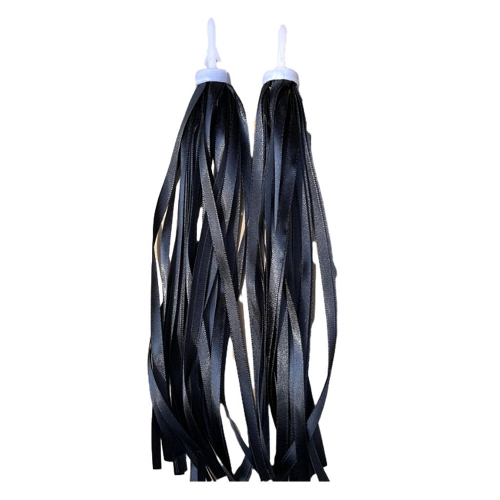 1 пара кисточек на руль, кисточки для самоката, радужные для мальчиков и девочек, набор разноцветных лент для велосипеда, ленты на ручки велосипеда