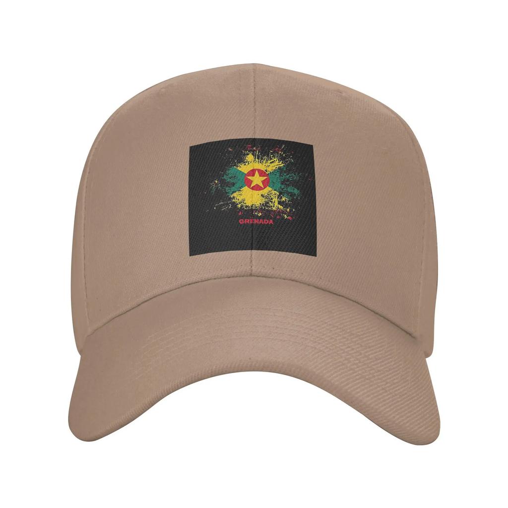 Unisex Baseball Hats Grenada Watercolor Flag Of Grenada Grenadian Outfit Streetwear Summer Sports Baseball Caps Casquette