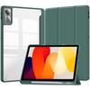 Совместим с lenovo xiaoxin Pad 2024 TB331 Tab M11 TB330 Чехол для планшета Акриловый Прозрачный Трехскладной Противоударный Кожаный чехол