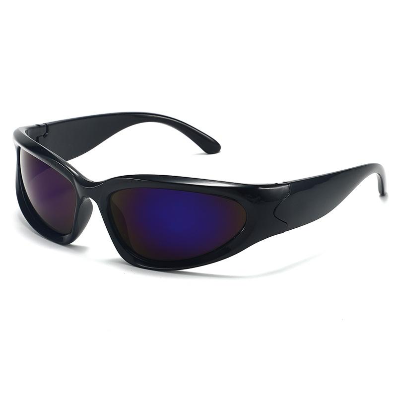Технологичные солнцезащитные очки Мужские и женские спортивные солнцезащитные очки Панк-очки Тонированные очки-авиаторы