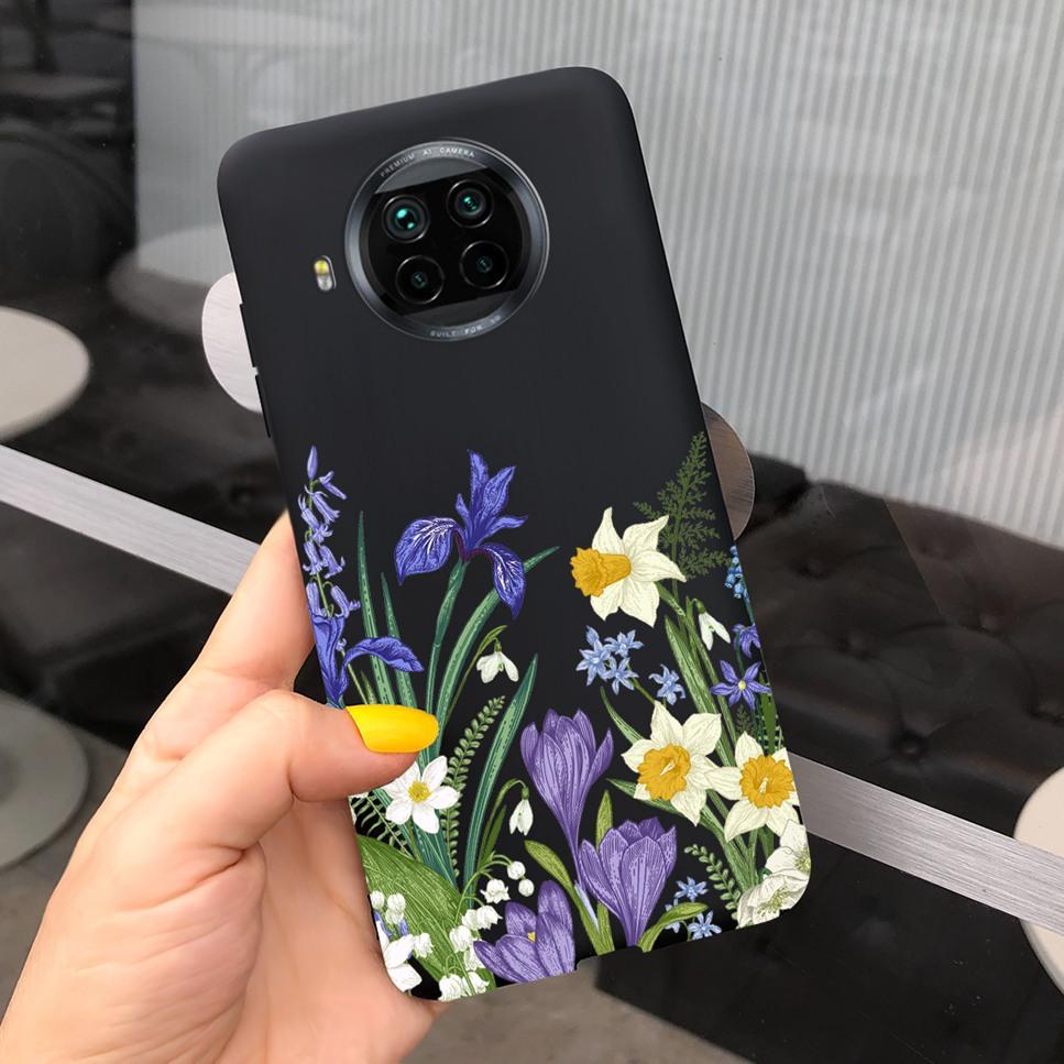 Чехол для Xiaomi Mi 10T Lite Милый Мультяшный Кот Расписной ТПУ Силиконовая Задняя Крышка Для Xiaomi Mi 10T Lite 5G 10Tlite Чехол для Телефона Funda