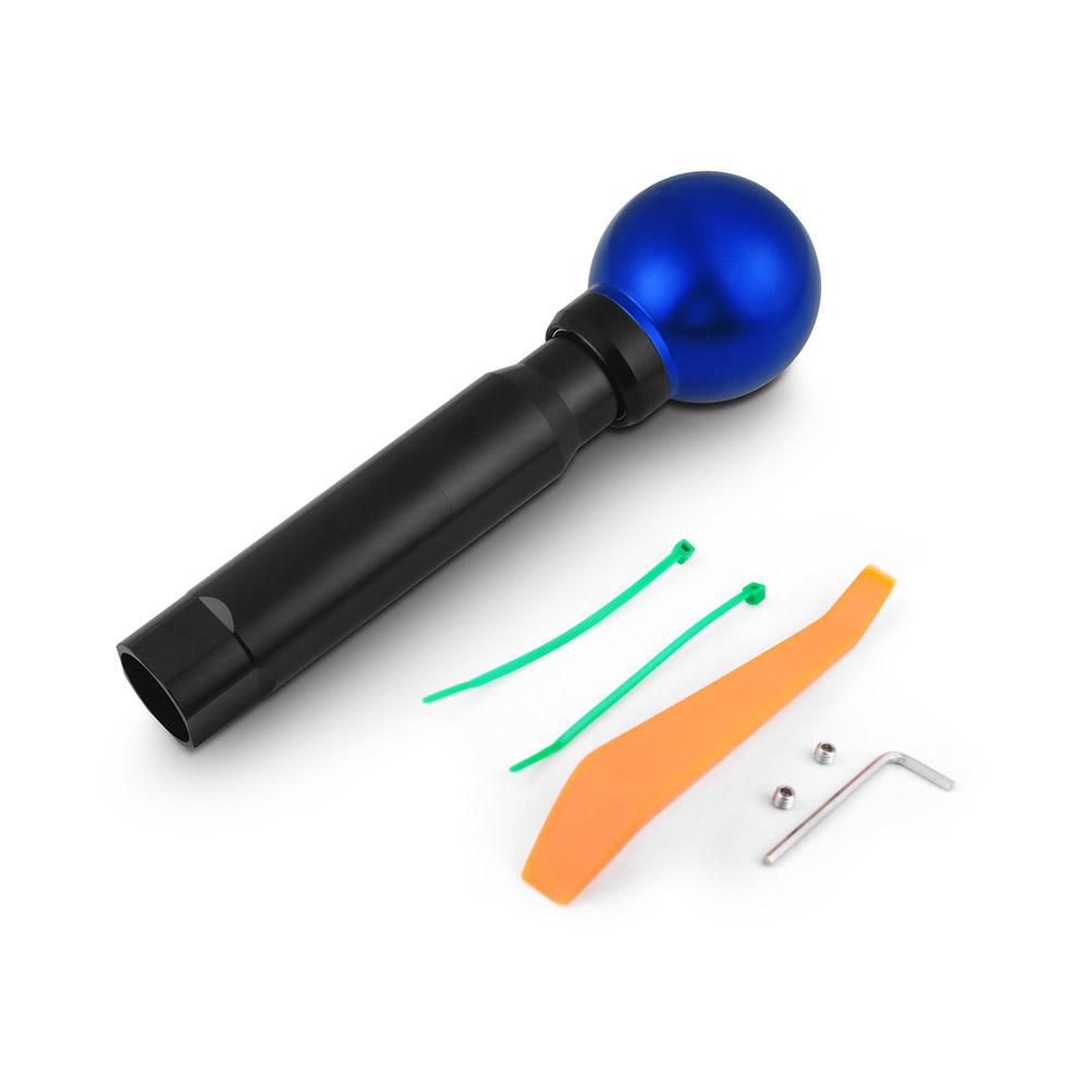 Automatic A/T Gear Shift Knob Shifter Lever Trim For Honda Fit For Jazz GK5 City GM6 Round Ball Button Shifter Knob Handle