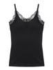 Топ-бра Bramone с чашками, майка-ками, домашняя одежда 90383am AC70 черный [Два люка] без косточек