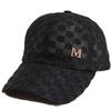 Hot Sale Y2K Women Lace M Letter Sunscreen Breathable Cap Female Outdoor Adjustable Streetwear Summer Trucker Hat