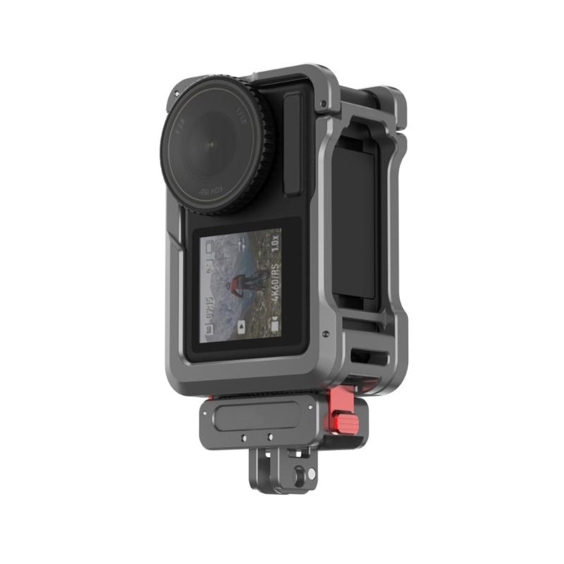 Металлическая клетка-риг для Action 5Pro, Защитная рама с креплением "холодный башмак" для световых аксессуаров