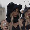 Зимняя утолщенная шапка-маска для лица с вязаным дизайном в виде ушек медведя, из мягкой акриловой ткани, полностью закрывающая шею, для косплей-мероприятий