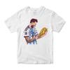 Lionel Messi With the Cup Art T-Shirt, Men's Women's Sizes (MSS-34081)