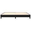 Box Spring Bed Frame Black 200 x 200 cm Fabric