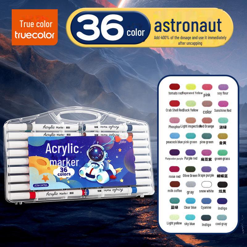 Нетоксичные акварельные маркеры: Ручки True Color Art для детского сада, наборные акриловые кисти