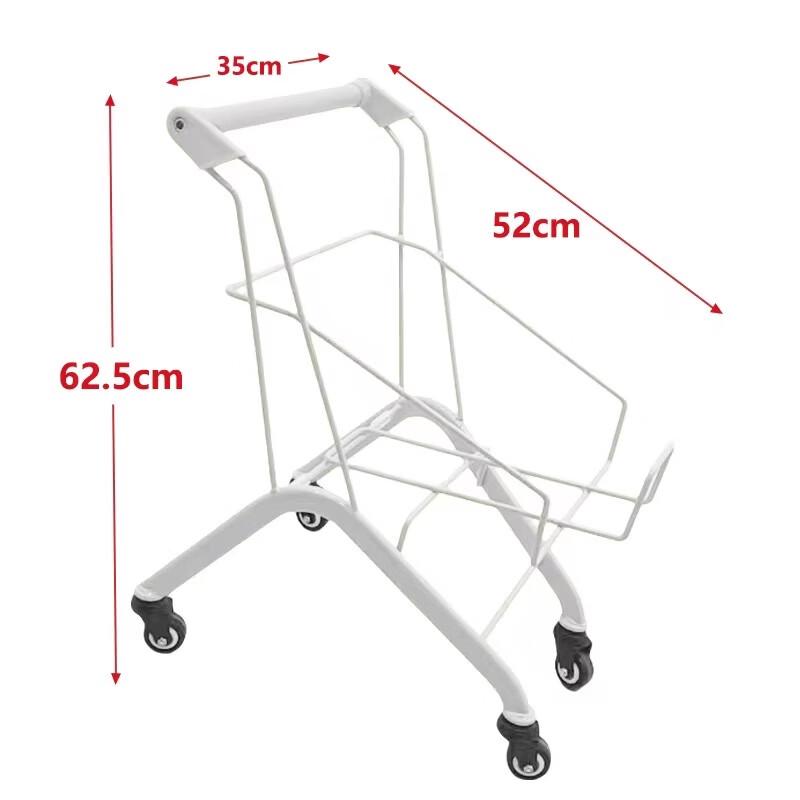 Mu Xintai Double-Layer Kids Shopping Cart