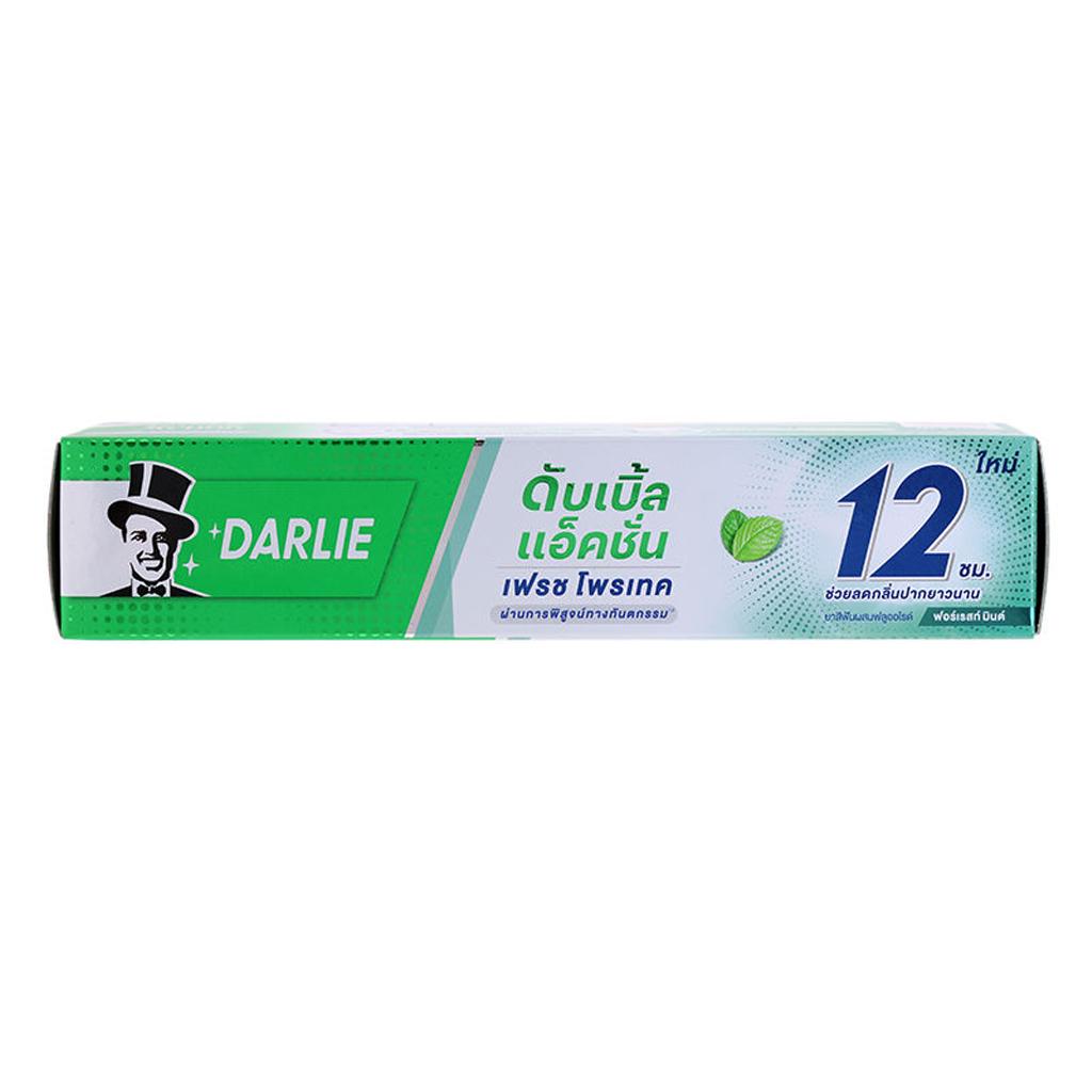 Darlie Double Action Fresh Protect, клинически проверенная зубная паста с фтором, лесная мята, 110 г.