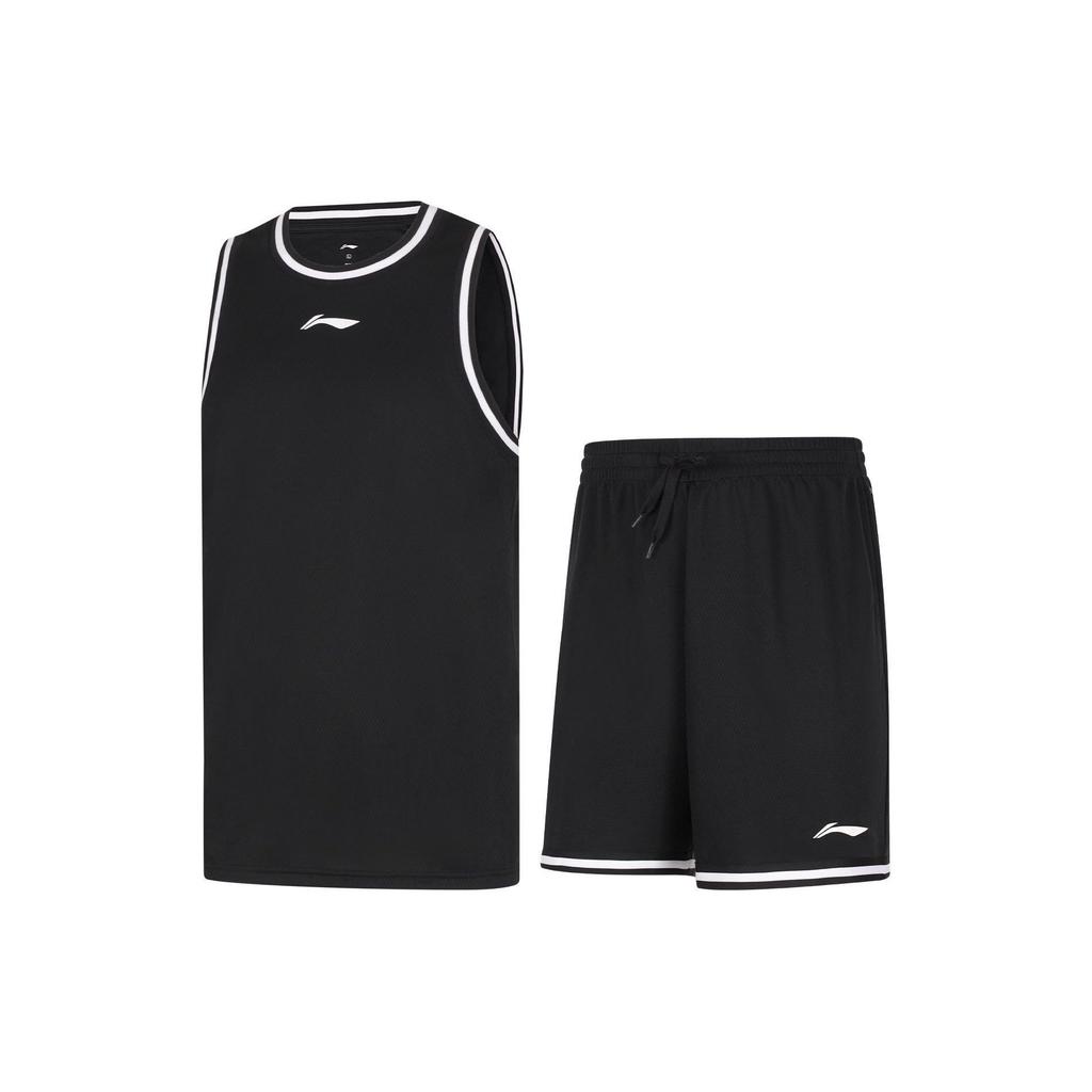 Баскетбольный костюм Li Ning CBA Collection мужской черный AATU017-2