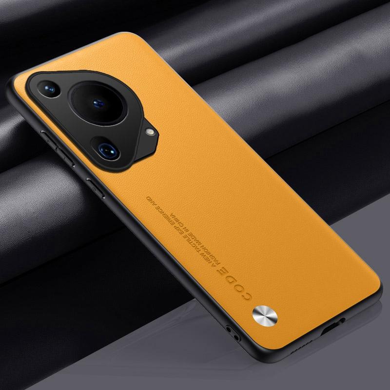 Обычный чехол из искусственной кожи для Huawei Pura 70 Ultra, матовый силиконовый противоударный защитный чехол с мягким краем для телефона Huawei Pura 70 Pro Plus 70pro+