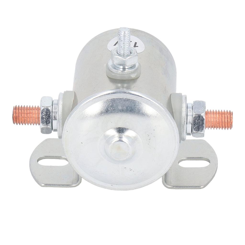 Start Relay 3 Head Terminal Block Solenoid Starter Oil Pump Magnetic Switch Relay 200A 12VDC