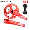 Шатуны RIRO XT для горного велосипеда Mtb Hollowtech, шатуны для велосипеда, интегрированная свеча Pe, 2 короны, шатуны 104bcd