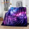 Universe Space Stars Black Hole Galaxy Earth Milky Way Soft Blanket,Soft Throw Blanket for Home Bedroom Bed Sofa Cover kid Gift