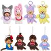 Плюшевый брелок Monchhichi Кавайный кулон Monchichi Подвески для рюкзака Мультяшный брелок Monchich Подарок для вечеринки
