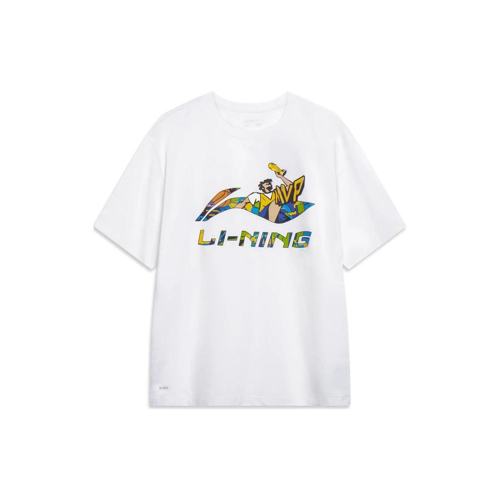 Футболка Li Ning Sports Life Collection Мужская Стандартная Белая AHST567-1