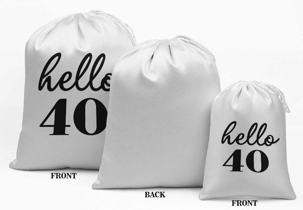 Сувенир Darling Black Number Custom Party Supplies Favor Bags Подарочные мешочки 15