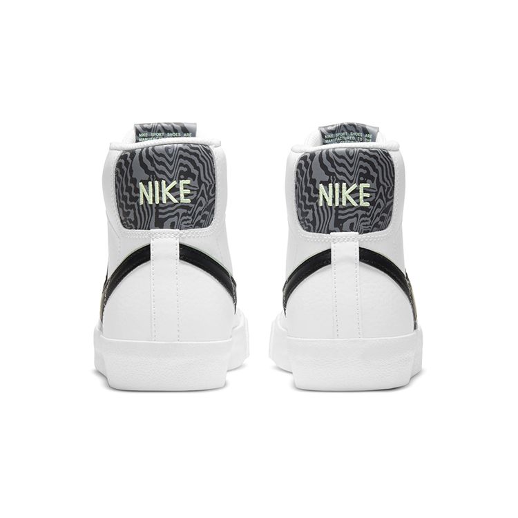 Nike Кроссовки Blazer Mid '77 SE Double Swoosh White Vapor Green Мужские Lifestyle DD1847-100