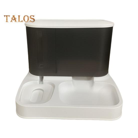 Кормушка для кошек и диспенсер для воды, комплект без электричества, автоматическая кормушка большой емкости для маленьких и средних собак, домашних животных, щенков и котят