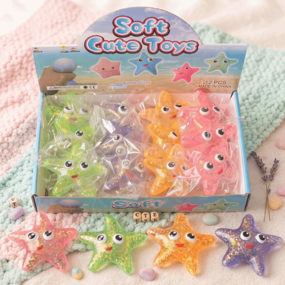 Slow Rebound Starfish Squishy Toy Color Change Starfish Slow Rebound Toy Boys Girls