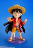 TAMASHII NATIONS World Collectable Figure x ONE PIECE Monkey Luffy 75 мм окрашенная подвижная фигурка SHFiguarts D. приблизительно. ПВХ и АБС