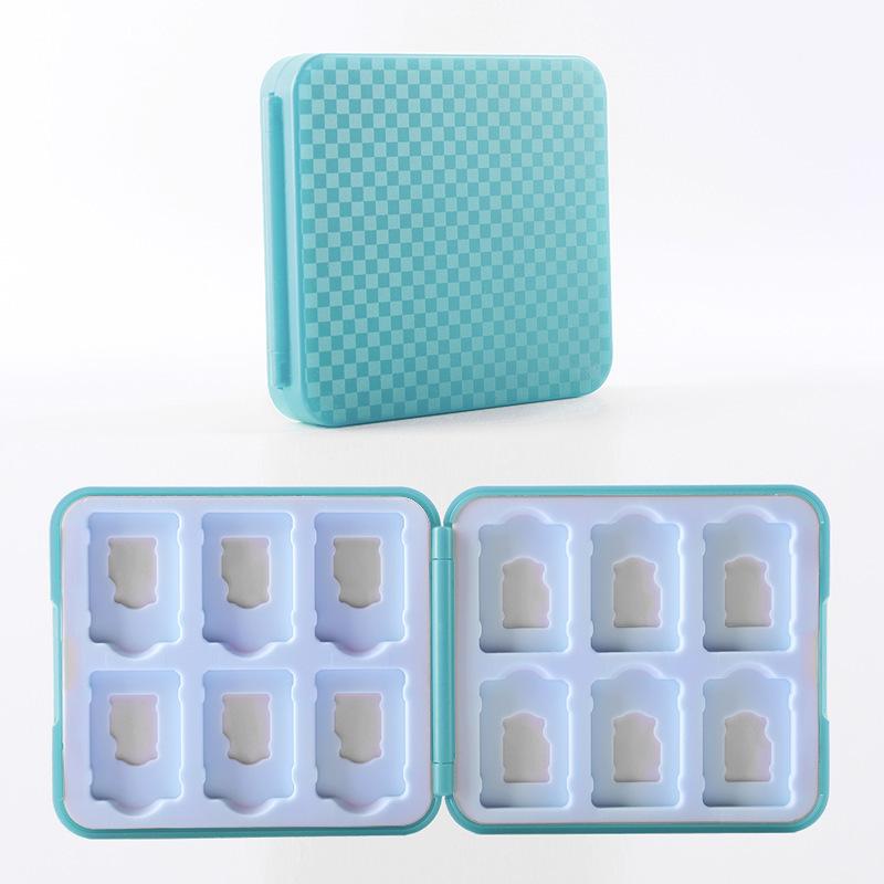 Портативный чехол для хранения карт памяти на 12 слотов для Nintendo Switch, игровые аксессуары