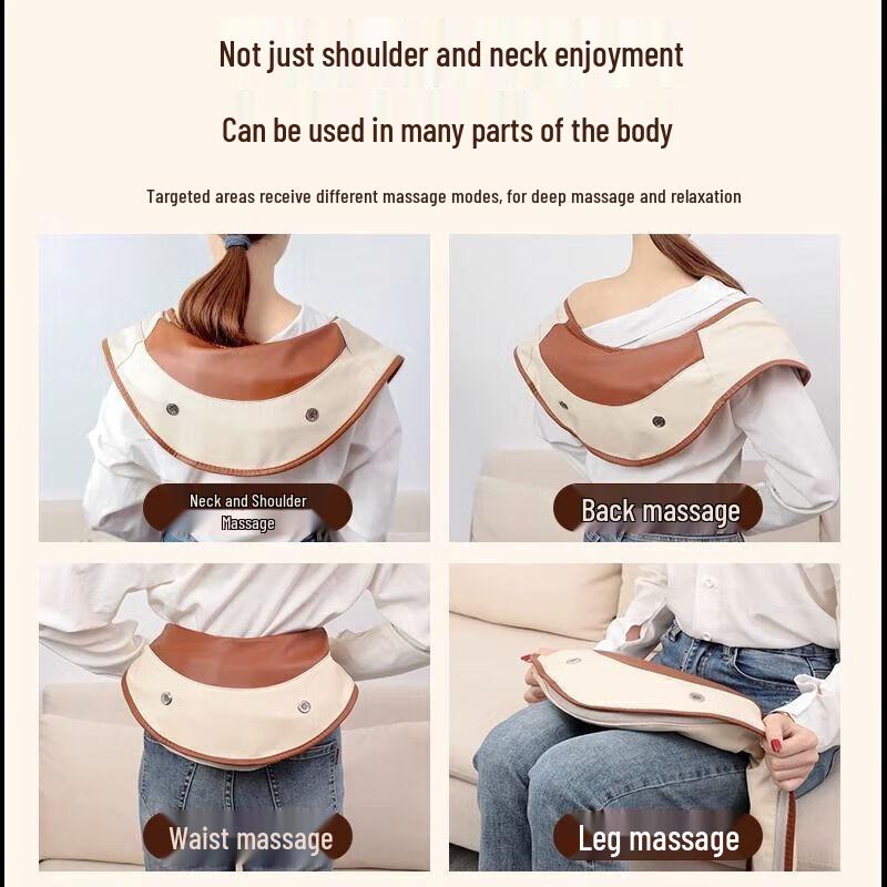 AUX Heated Percussion Massage Shawl CN plug (adapter included)