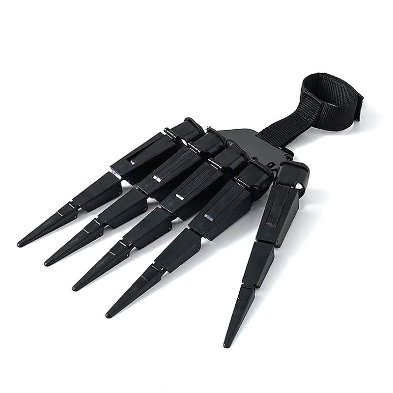 1 шт./пара, шарнирные пальцы на Хэллоуин, страшные поддельные пальцы, скелет, рука, косплей, перчатки на палец, ужас, призрак, коготь, реквизит, декор для вечеринки