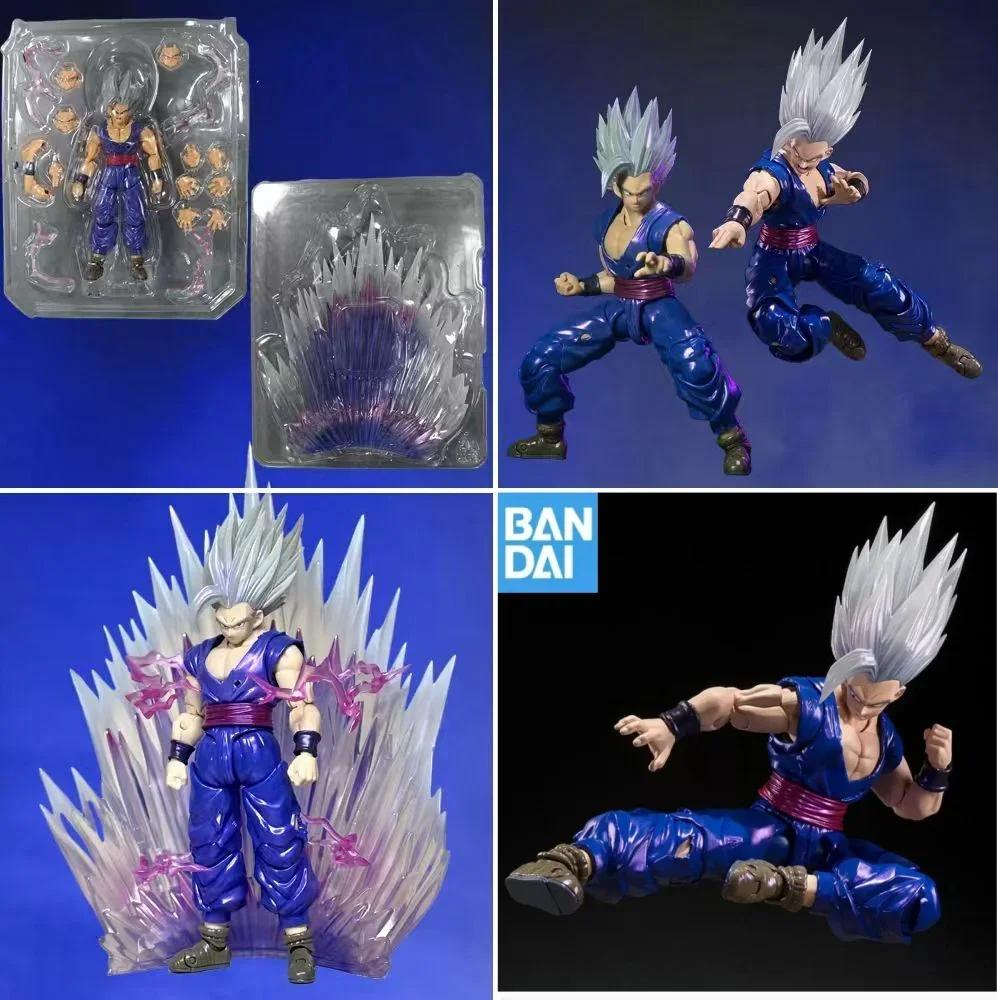 В наличии S.H.Figuarts Эксклюзивное Издание Сон Гохан Фигурка Действия Модель Оригинальная Коллекционная Фигурка Игрушка BANDAI CJ SDCC BEAST Подвижная Сочлененная Масштаб