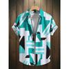 Manfinity Hypemode Men Geo Print Shirt Without Tee