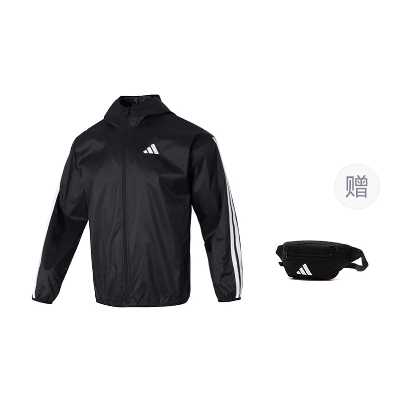 adidas Основные куртки и пальто Мужские Черный/Белый IM7848