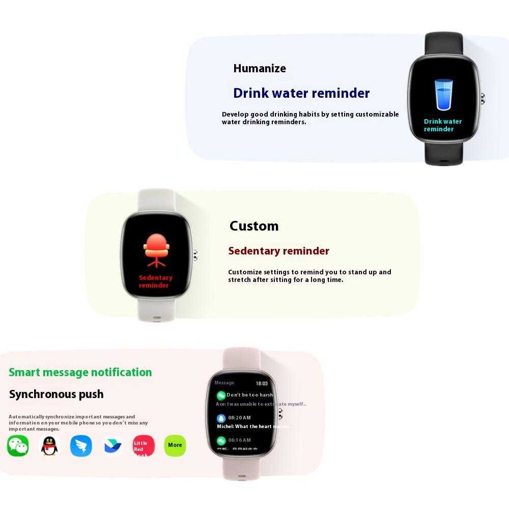 Умные часы женские IP68 водонепроницаемые Bluetooth телефон часы спортивные новые высококачественные многофункциональные