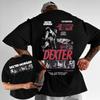 2025 Casual 100% Cotton Retro T-Shirt Men's Fashion Extra Large Streetwear Limited Edition Dexter Morgan Bay Butcher Trends Y2K