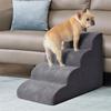 Detachable And Washable Kennel Memory Foam Dog Sofa Stairs Pet 3/4 Steps Stairs For Small Dog Cat Ramp Ladder Pet Stairs